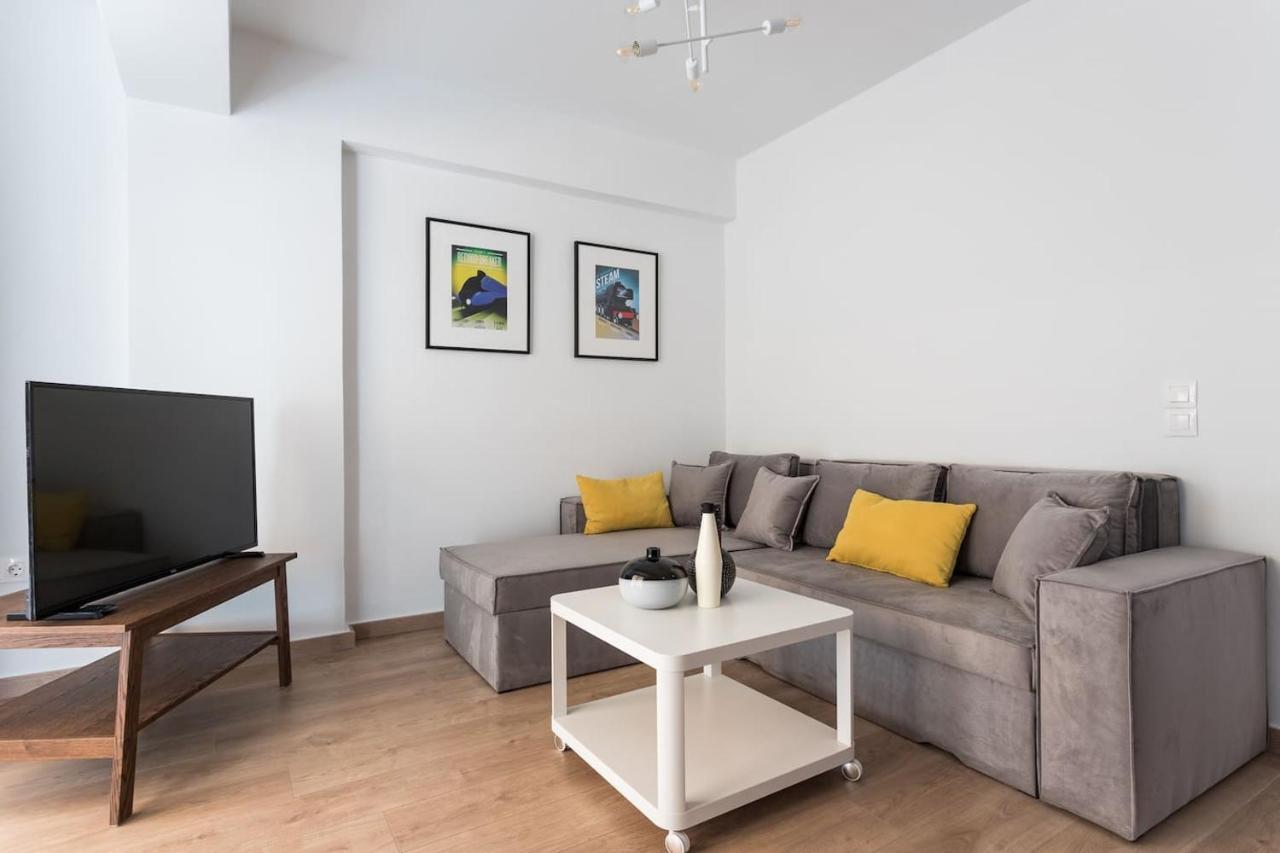 Stunning Flat With Lovely Terrace & Parking Garage 아테네 외부 사진